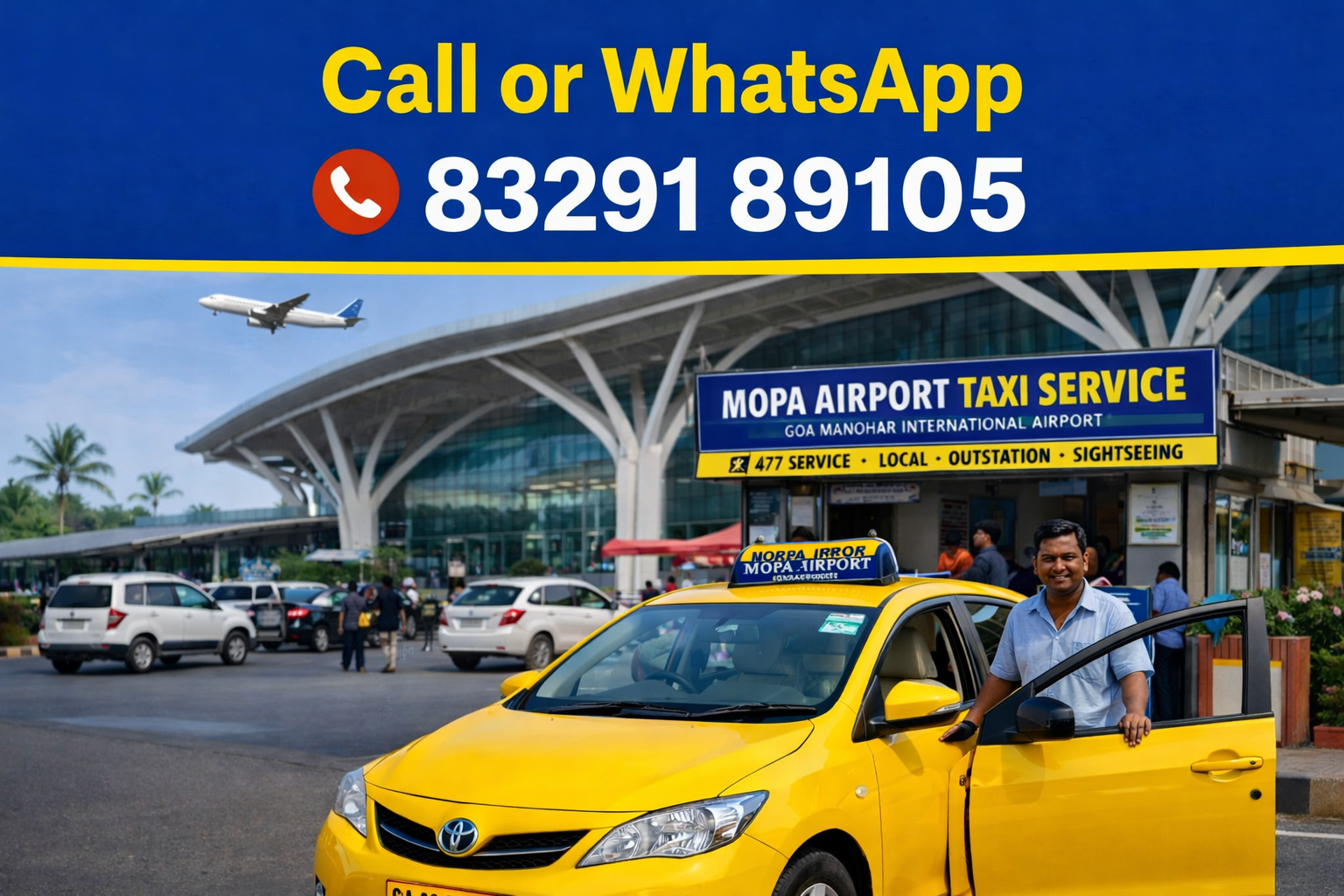 Mopa Airport taxi services